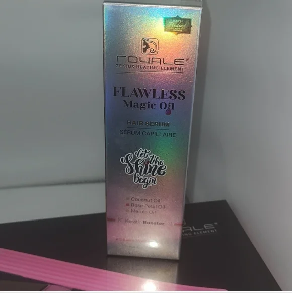 Royale Pink Hair Straightener Re: $385 with Royale Flawless Magic Oil Re: $250 - Picture 3 of 8